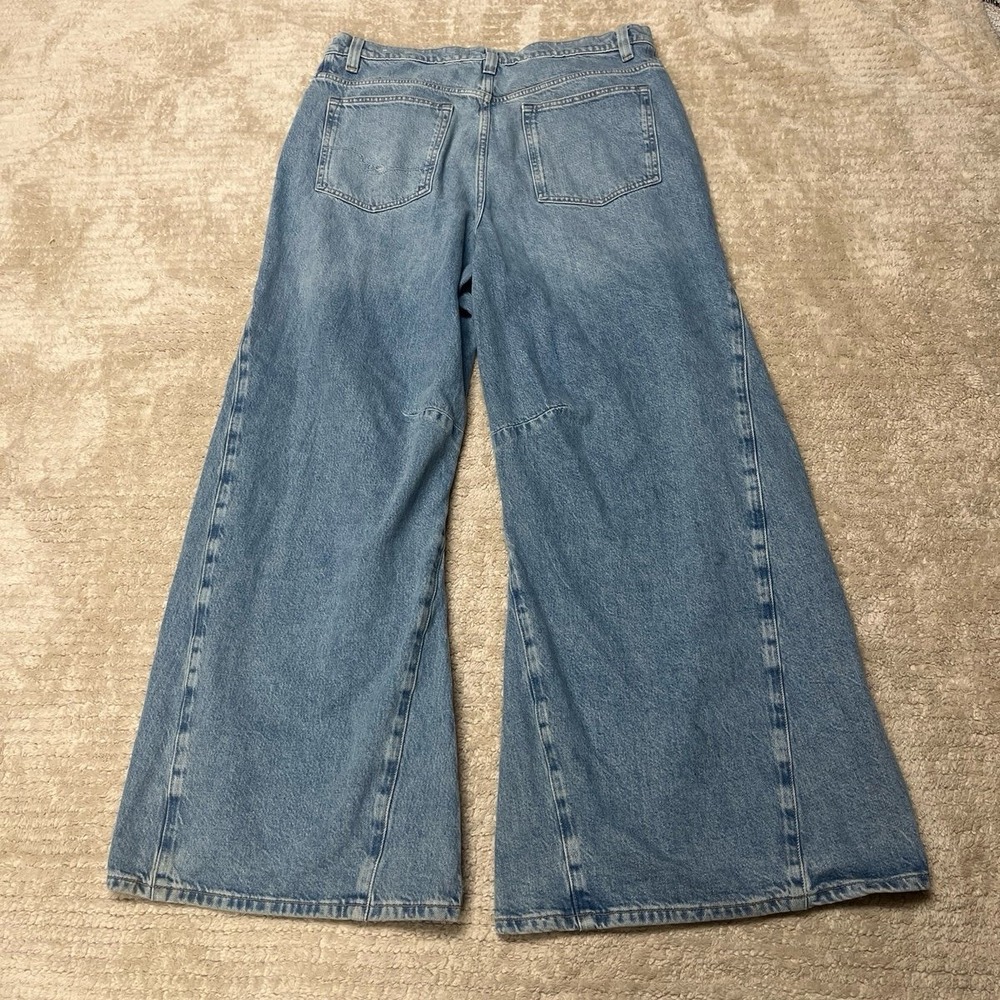 WE THE FREE Eden High Slouchy Wide Leg Jean women's size 32 - Picture 3 of 4